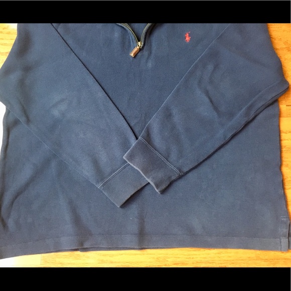 Polo by Ralph Lauren Men’s Navy Large Sweater - Picture 4 of 4